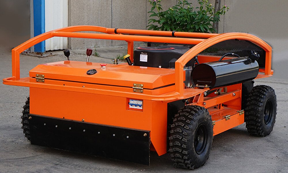 4 Wheel Remote Control Mower Low-profile Chassis