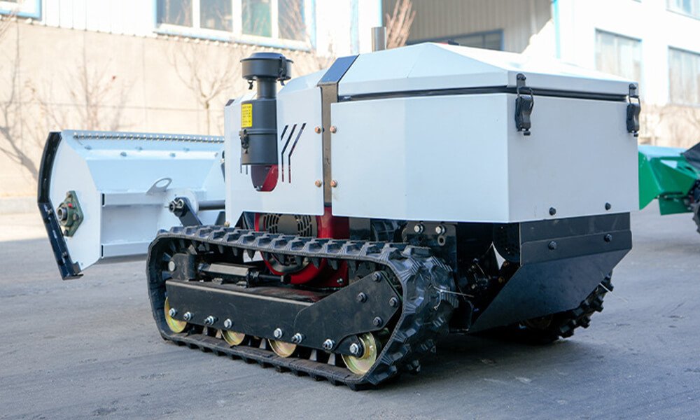 GKK100C Remote Control Flail Mower Oil-Electric Hybrid Power