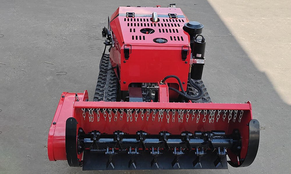 GKK80-C Remote Control Flail Mower Automatic Brake