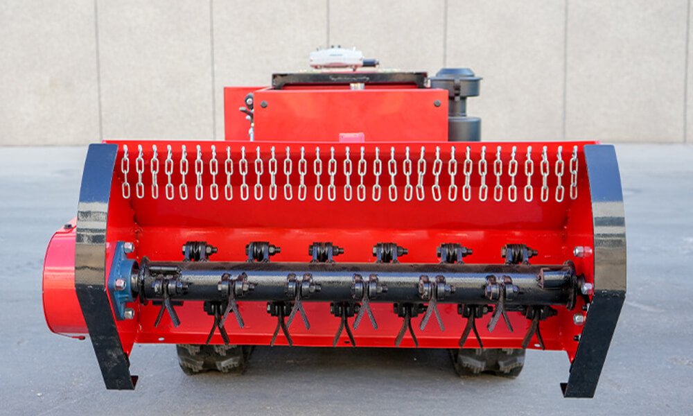 GKK80-C Remote Control Flail Mower Flail Blades Made of Imported High‑Manganese Steel