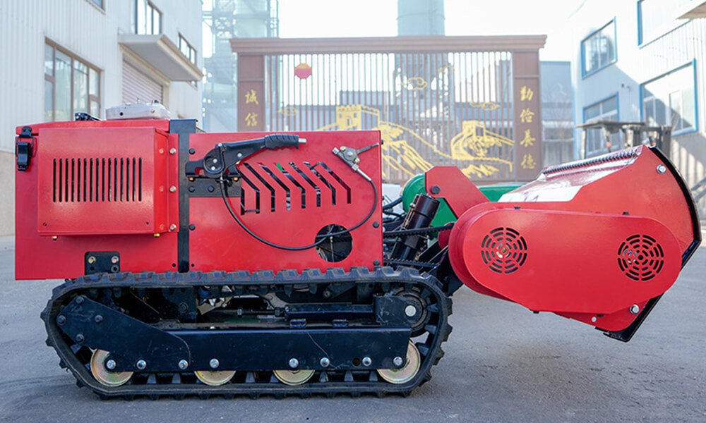 GKK80-C Remote Control Flail Mower Oil‑Electric Hybrid Power