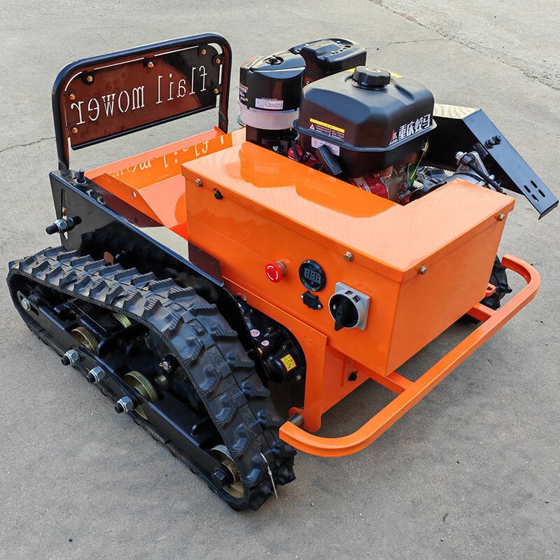 Remote Control Track Mower For Yard