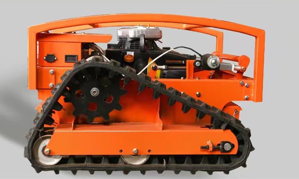 SKK55-A Remote Control Track Mower Heavy‑Duty Rubber Belt Track7