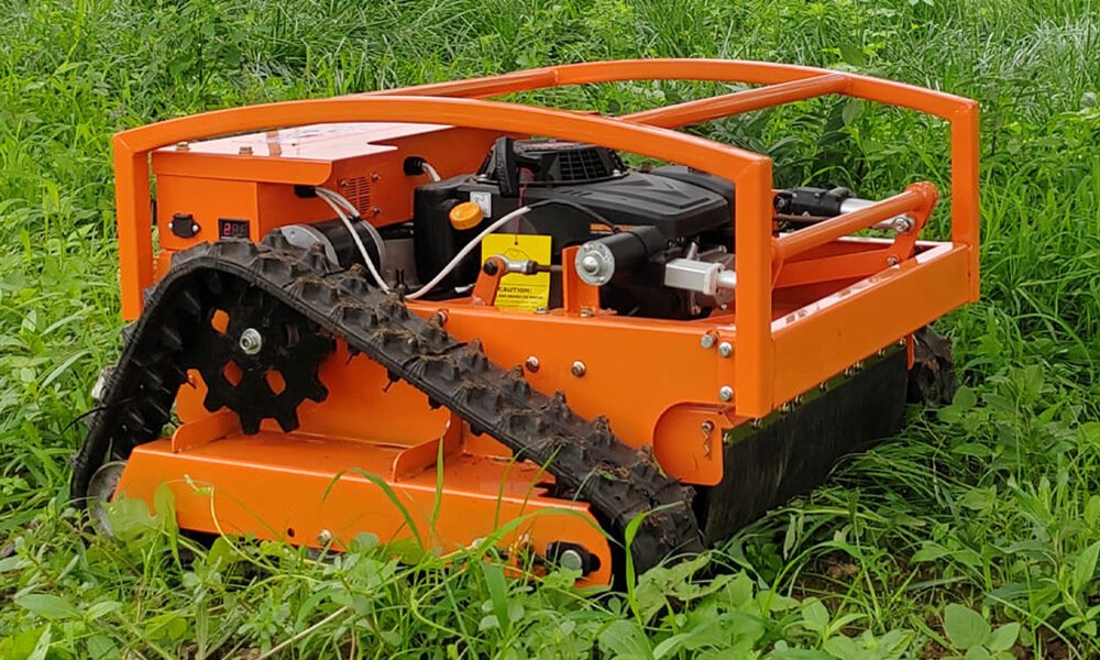 SKK55-A Remote Control Track Mower Iron Anti‑Rollover Frame