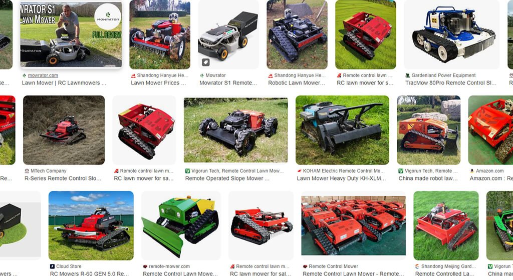 Choose a Remote Control Track Mower Price