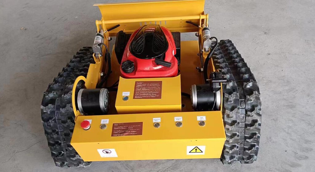 Radio Controlled Mower Cutting Width