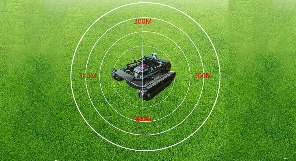 Radio Controlled Mower Remote Range & Controls
