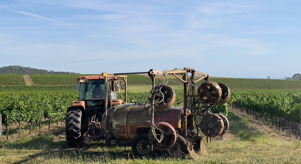 Choosing the Right Vineyard Sprayer Over- or Under-Sizing